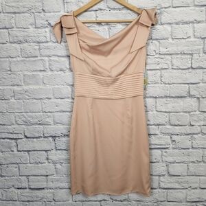 Antonio Melani Maurcine Nude Mini Dress